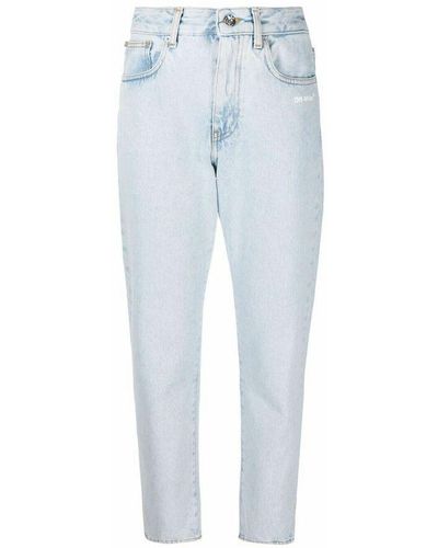 Off-White c/o Virgil Abloh Jeans - Bleu