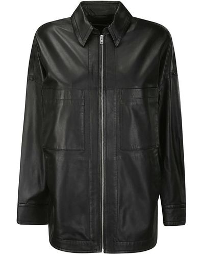 IRO Leather jackets - Negro