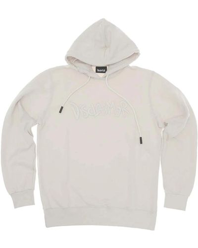 DISCLAIMER Haftungsausschluss für pullover pullover mit sweatshirt-kapuze - Grau
