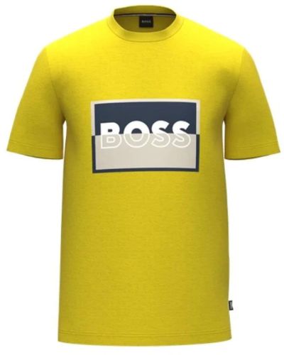 BOSS T-Shirts - Yellow