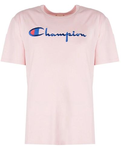 Champion Kurzarmshirt - Pink