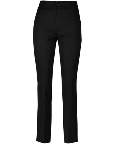 Silvian Heach Slim-Fit Trousers - Black