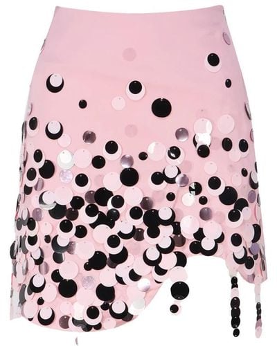 Art Dealer Short Skirts - Pink