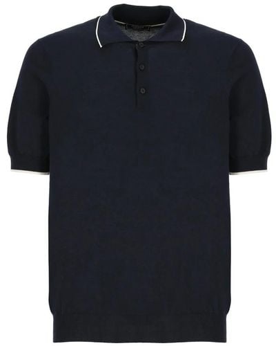Peserico Polo Shirts - Blue