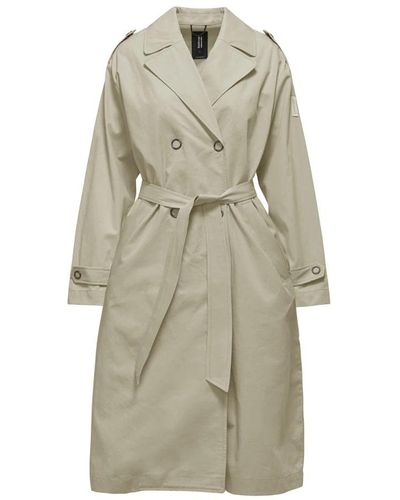 Bomboogie Trench Coats - Natural