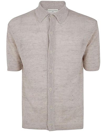 FILIPPO DE LAURENTIIS Shirts > short sleeve shirts - Gris