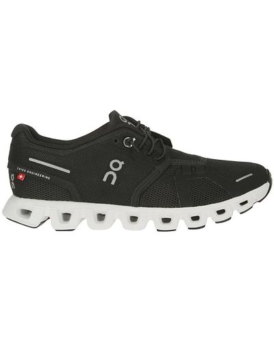 On Shoes Sneakers in mesh nero con schiuma cloudtec® - Blu
