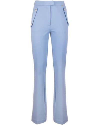Fracomina Wide Trousers - Blue
