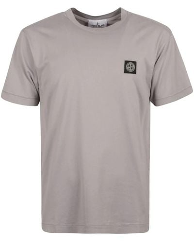 Stone Island T-shirts - Grau