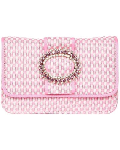 Emanuela Caruso Cross Body Bags - Pink