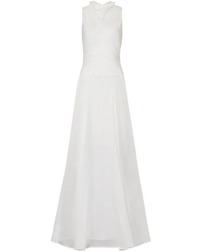 IVY & OAK Elegante vestido de novia estilo alinea - Blanco