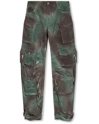 The Attico Pantalones cargo 'fern' - Verde