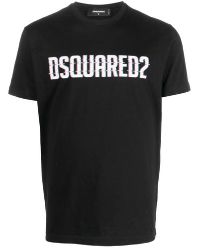 DSquared² Schwarzes t-shirt s74gd1158 s23009