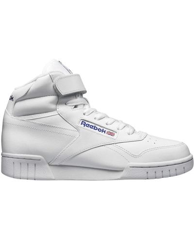 Reebok Sneakers hi-top bianche stile ex-o-fit - Bianco