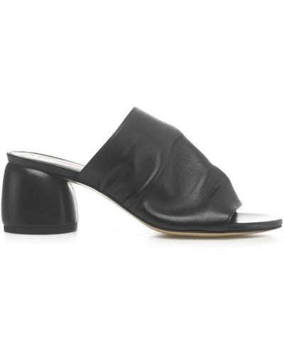 Giampaolo Viozzi Shoes > heels > heeled mules - Noir