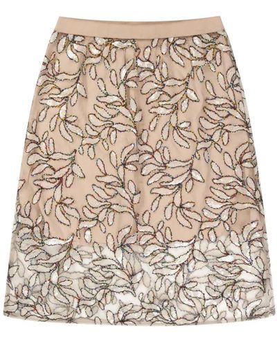 Munthe Short Skirts - Natural