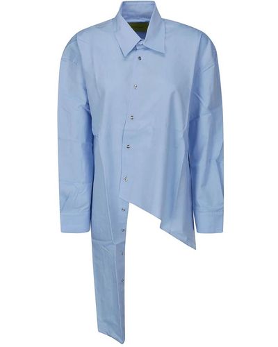 Marques'Almeida Blouses & shirts > shirts - Bleu