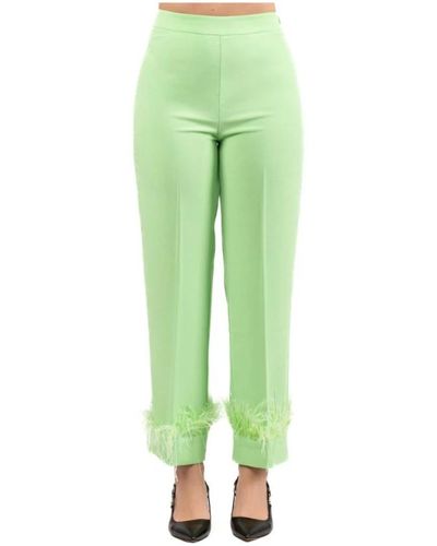 Nenette Pantalones de mujer - Verde