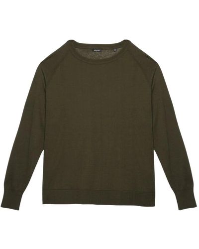 Aspesi Knitwear > round-neck knitwear - Vert