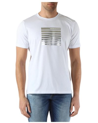 Antony Morato Sport collection: t-shirt in cotone regular fit - Bianco