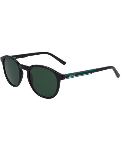 Lacoste L916s sonnenbrille, schwarz/grün, größe 50/21/145