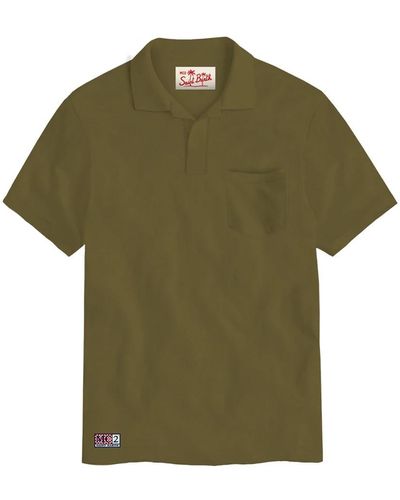 Mc2 Saint Barth Polo Shirts - Green