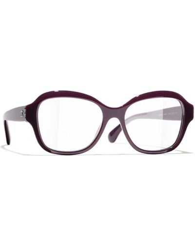 Chanel Glasses - Marrone