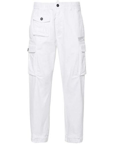 DSquared² Slim-Fit Trousers - White
