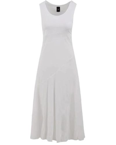 Add Midi Dresses - White