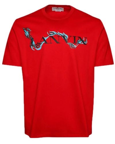 Lanvin T-Shirts - Red