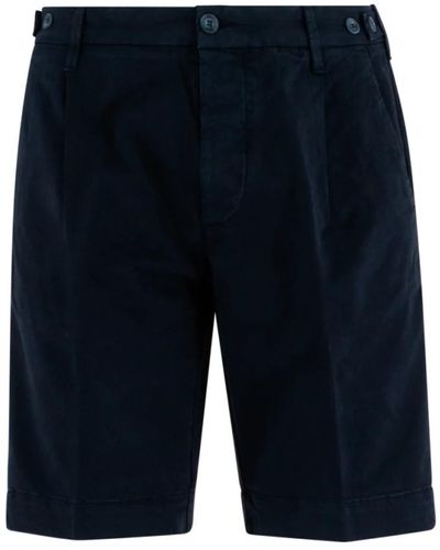 Re-hash Blaue bermuda-shorts slim fit