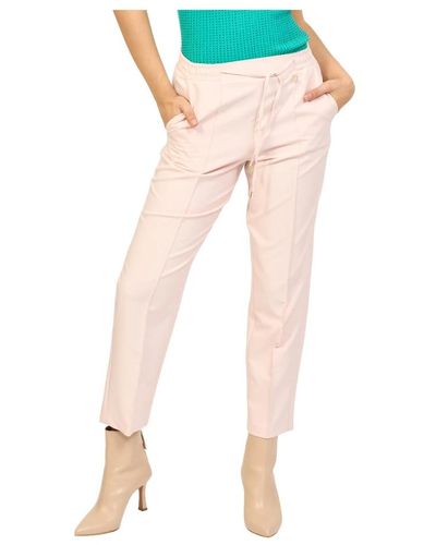 Fracomina Trousers > cropped trousers - Rose