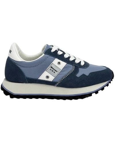 Blauer Sneakers - Blu