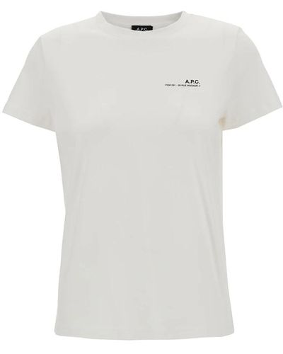 A.P.C. T-shirts - Blanco