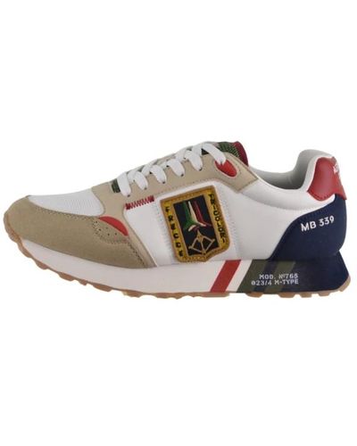 Aeronautica Militare Flat shoes white - Multicolore