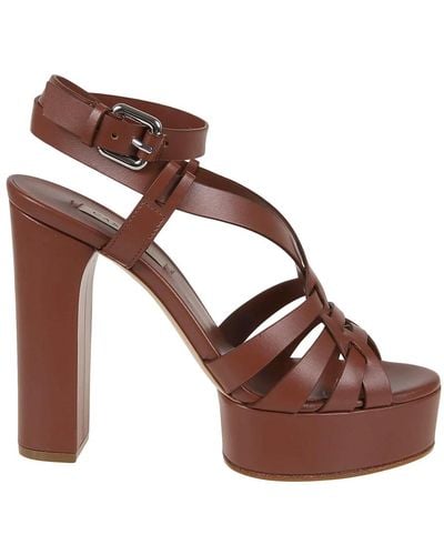 Casadei High Heel Sandals - Brown