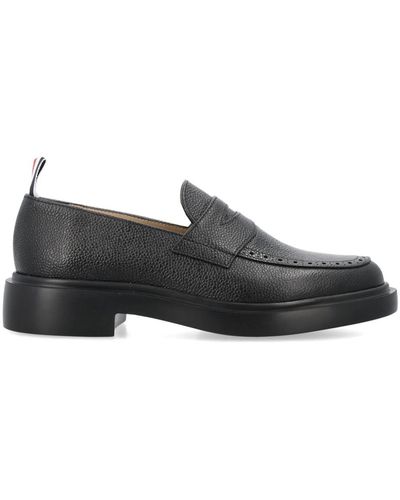 Thom Browne Shoes > flats > loafers - Noir