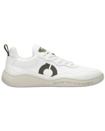 Ecoalf Casual weiße synthetik-sneaker
