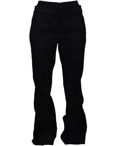 Gucci Trousers > wide trousers - Noir