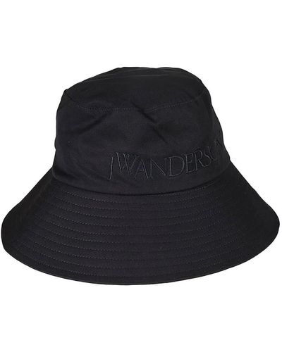 JW Anderson Logo shade hat - Nero