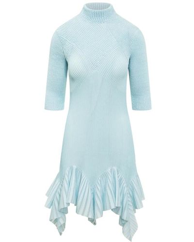 Givenchy Transparentes kleid - abiti - Blau
