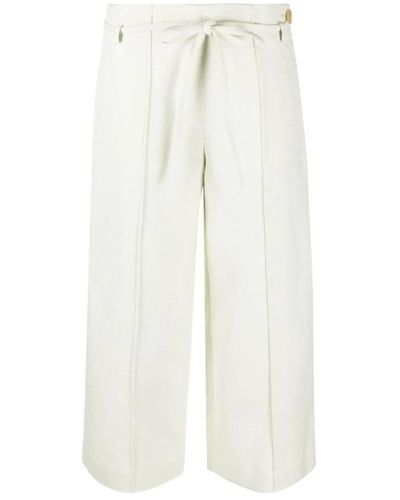 Vince Cropped Trousers - White