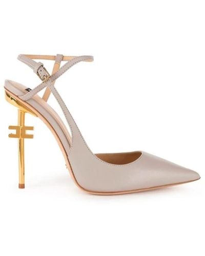 Elisabetta Franchi Shoes > heels > pumps - Blanc