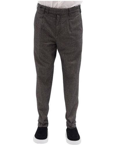 AT.P.CO Trousers > slim-fit trousers - Gris