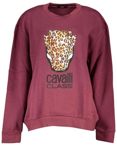 Class Roberto Cavalli Sweatshirts - Morado