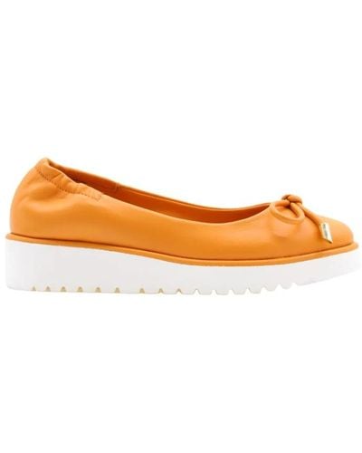 DONNA LEI Shoes > flats > ballerinas - Orange