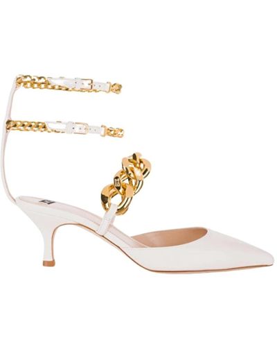 Elisabetta Franchi Shoes > heels > pumps - Métallisé