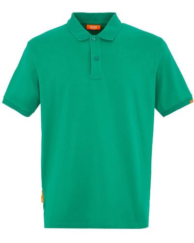 Suns Stylisches polo-shirt für männer - Grün