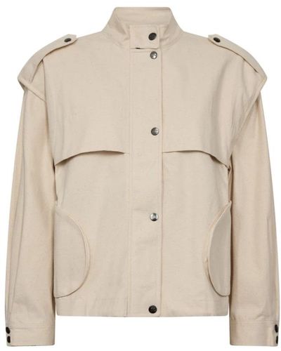 co'couture Light Jackets - Natural