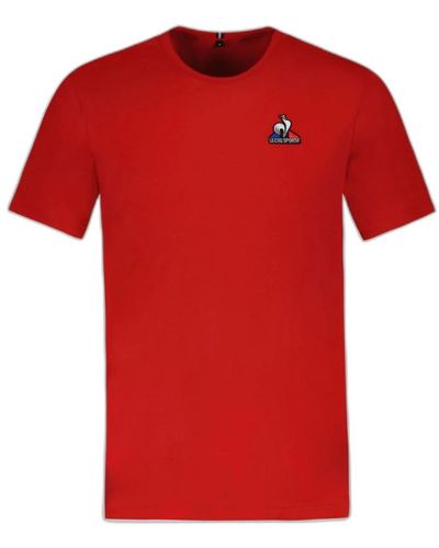 Le Coq Sportif T-shirts - Rouge
